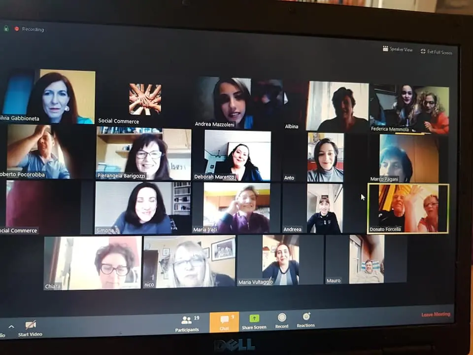Zoom collegamento per la lezione trucco online