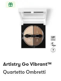 Artistry Go Vibrant™ Quartetto Ombretti