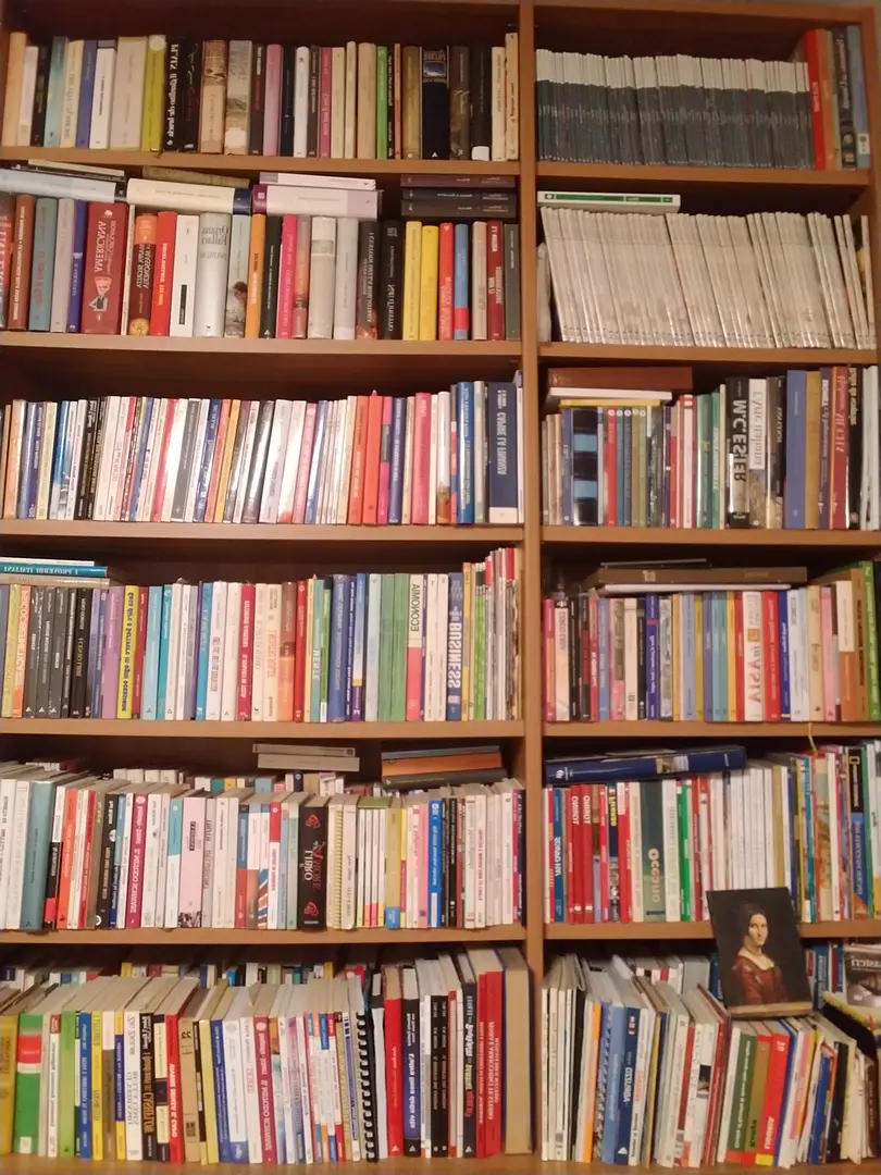 Libri usati in italiano e in tedesco,