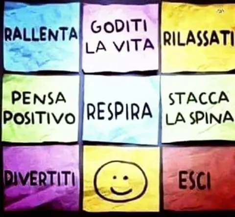 donare attimi di tranquillità, pace, respiro e dare grande rispetto ed importanza alla persone con cui condividiamo il nostro temp