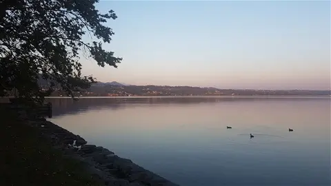Mi godo il sole al tramonto