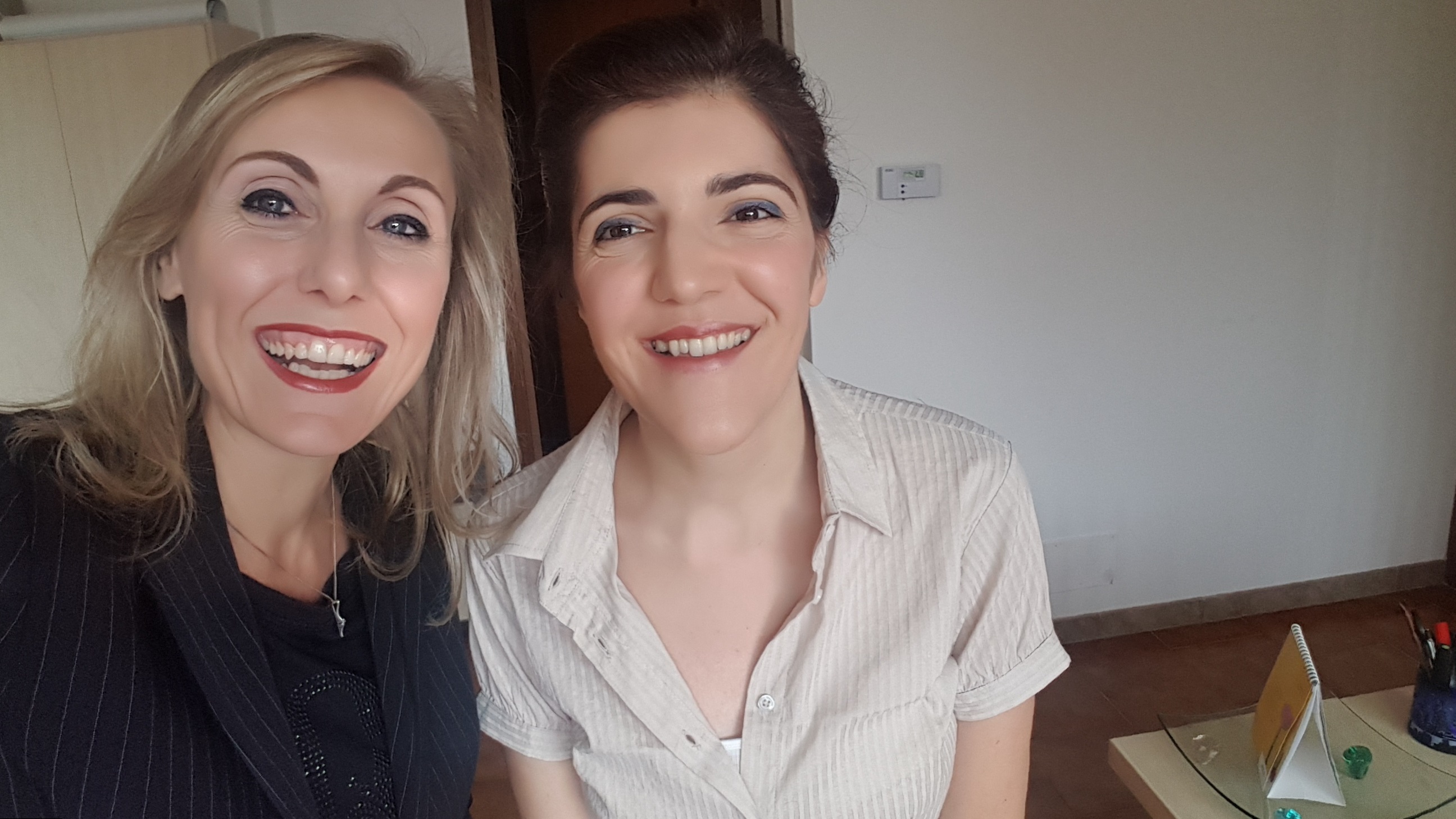 Trucco a Michela